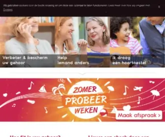 Beterhoren.nl(Beter horen begint met Beter Horen) Screenshot