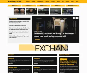 Betfairpredicts.com(Betfair PredictsUK General Election) Screenshot
