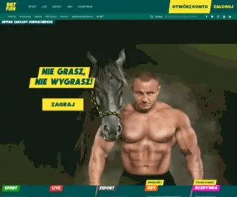 Betfan.pl(Zakłady bukmacherskie betfan. polski legalny bukmacher online. otwórz konto i sprawdź bonus) Screenshot