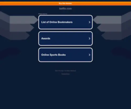 Betfin.com(betfin) Screenshot