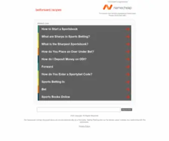 Betforward.recipes(پیش‌بینی) Screenshot