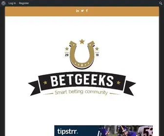 Betgeeks.com(BetGeeks) Screenshot