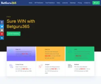 Betguru365.com Screenshot