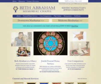 Bethabrahammemorialchapel.com(Beth Abraham Memorial Chapel) Screenshot