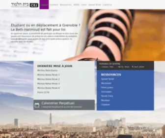 Bethalimoud.com(Centre d'études juives de Grenoble) Screenshot