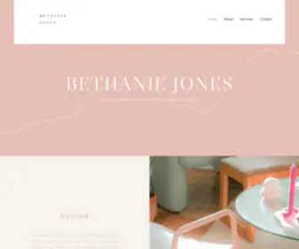 Bethaniejones.com(Bethanie Jones) Screenshot