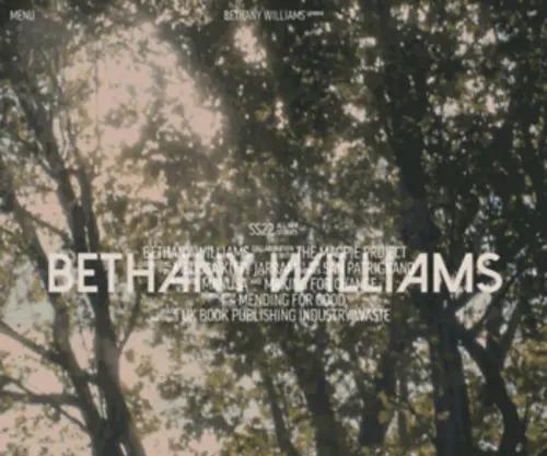 Bethany-Williams.com(Bethany Williams) Screenshot