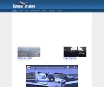 Bethanyaviation.com(Bethany Aviation) Screenshot