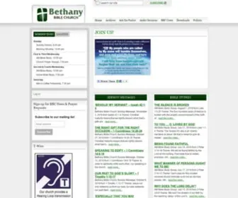 Bethanybible.org(Bethany Bible Church) Screenshot