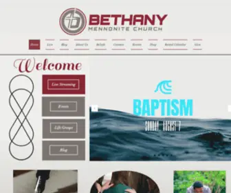 Bethanycmc.org(Bethany Mennonite Church) Screenshot