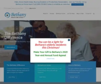 Bethanyhealthcare.org(Bethany Health Care Center) Screenshot