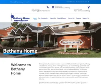 Bethanyhome.com(Bethany Village) Screenshot