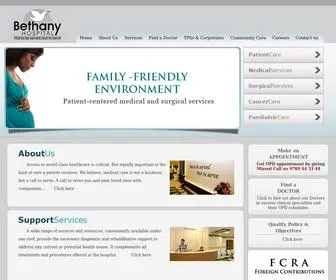 Bethanyhospital.in(Bethany Hospital) Screenshot