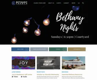 Bethanylb.org(Bethany Church) Screenshot