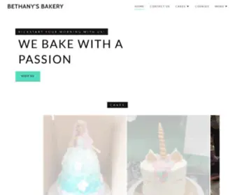 Bethanysbakeryllc.com(Bethany's Bakery) Screenshot