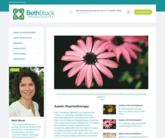 Bethblockmft.com(Austin Psychotherapy) Screenshot