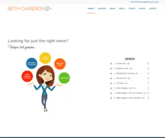 Bethcameronvo.com(Beth Cameron) Screenshot