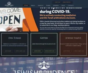 Bethdin.org(Jewish Divorce) Screenshot
