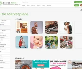Betheblend.com(Be The Blend) Screenshot