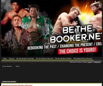 Bethebooker.net(Be the Booker) Screenshot