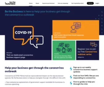 Bethebusiness.com(Be the Business) Screenshot