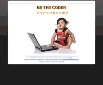 Bethecoder.com(BE THE CODER) Screenshot