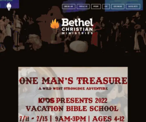 Bethelchristian.org(Bethel Christian Ministries) Screenshot
