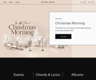 Bethelmusic.com(Bethel Music) Screenshot