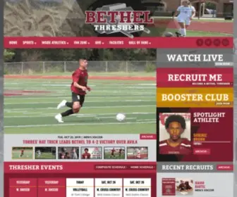 Bethelthreshers.com(Bethel College Athletics) Screenshot