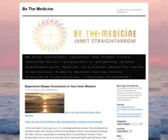 Bethemedicine.com(Janet StraightArrow) Screenshot