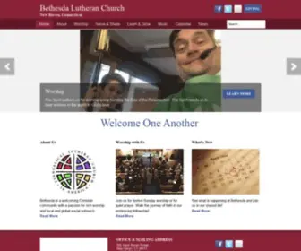 Bethesdanewhaven.org(Bethesda Lutheran Church) Screenshot