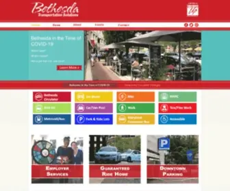 Bethesdatransit.org(Bethesda Transportation Solutions) Screenshot