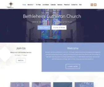 Bethlehem-Luth.org(Bethlehem Lutheran Church Carmel) Screenshot