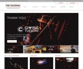 Bethlehemcolonial.org(Bethlehem Colonial Theatre) Screenshot