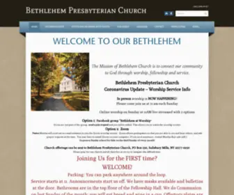 Bethlehempresbyterianchurch.org(Bethlehem Presbyterian Church) Screenshot