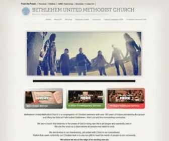 BethlehemumCDallastown.org(Bethlehem United Methodist church serving the local community. We are a church) Screenshot