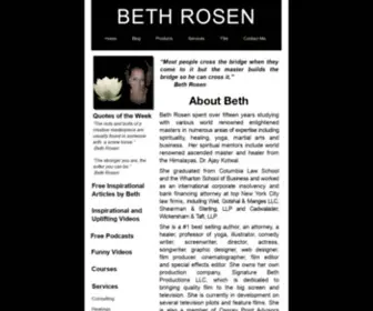 Bethrosen.com(Bethrosen) Screenshot