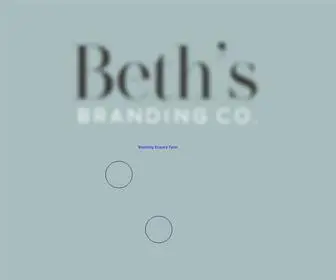 Bethsbrandingco.com(Beth's Branding Co) Screenshot