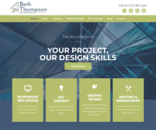Beththompsonmarketing.com(Digital Marketing Agency) Screenshot