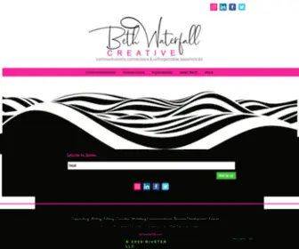Bethwaterfall.com(Beth Waterfall Cannabis Marketing) Screenshot