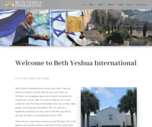 Bethyeshuainternational.com(Beth Yeshua International) Screenshot