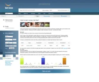 Betlines.net Screenshot