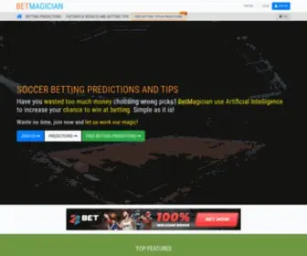 Betmagician.com(Tips) Screenshot