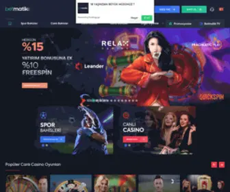 Betmatik801.com(Betmatik) Screenshot