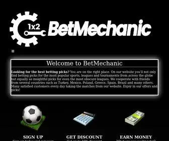 Betmechanic.com Screenshot
