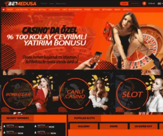 Betmedusa45.com(Betmedusa) Screenshot