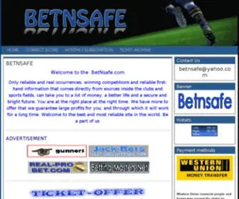 Betnsafe.com Screenshot