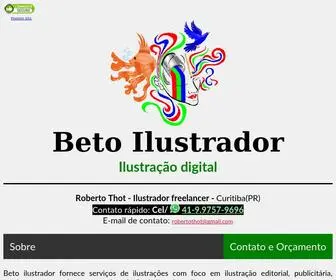 Betoilustrador.com.br(Beto Ilustrador) Screenshot