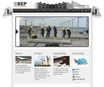 Beton.co.id(PT Beton Elemenindo Perkasa) Screenshot