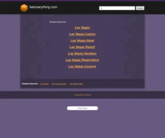 Betonanything.com(betonanything) Screenshot